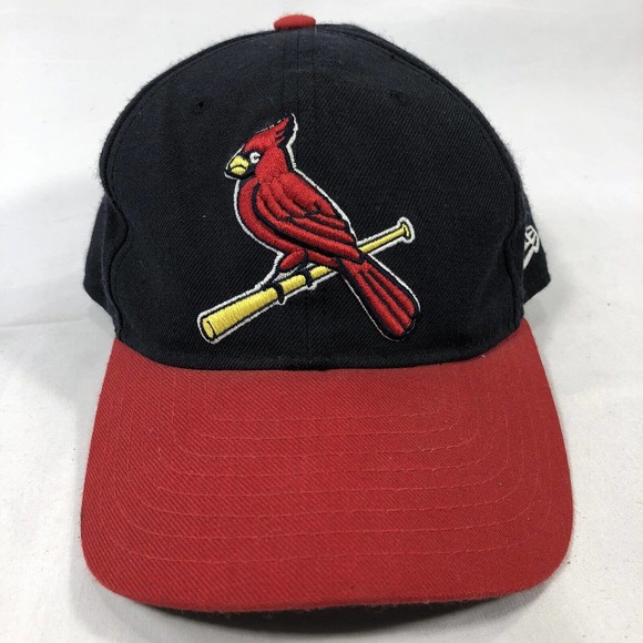 VTG ST LOUIS CARDINALS NEW ERA HAT CAP WOOL BLEND EARLY 2000s Y2K ADJUSTABLE OSF - Picture 1 of 15